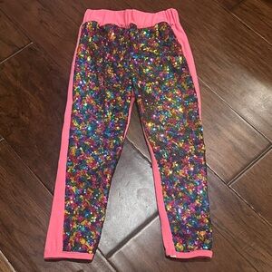 Sparkly Pink Kids Leggings